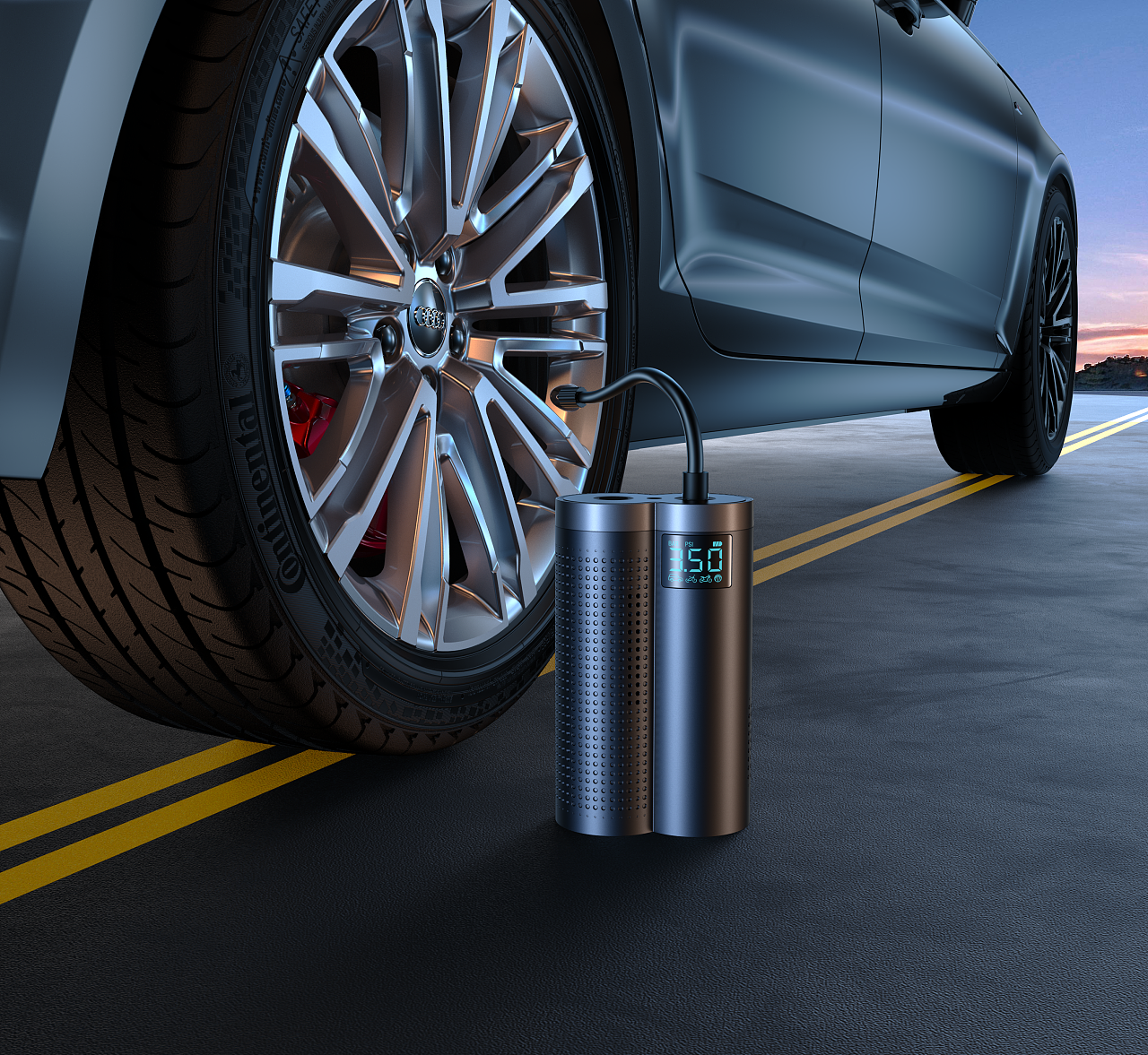 車品渲染|三維|產品|這個BOY有點冷啊